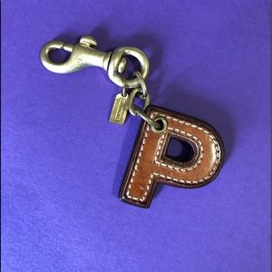 Authentic Coach charm for wristlet